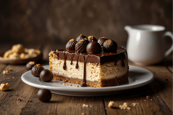 Cheesecake de Ferrero Rocher