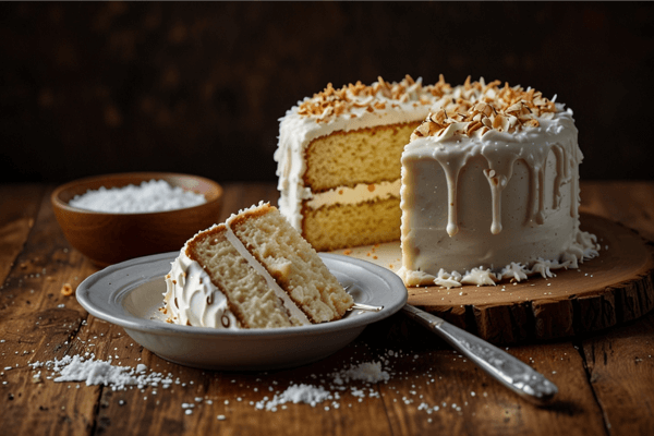 Pastel de Leite em Pó com Coco