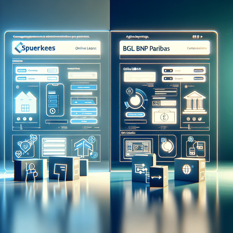 Empréstimos Online: Comparando as Ofertas da Spuerkeess e BGL BNP Paribas