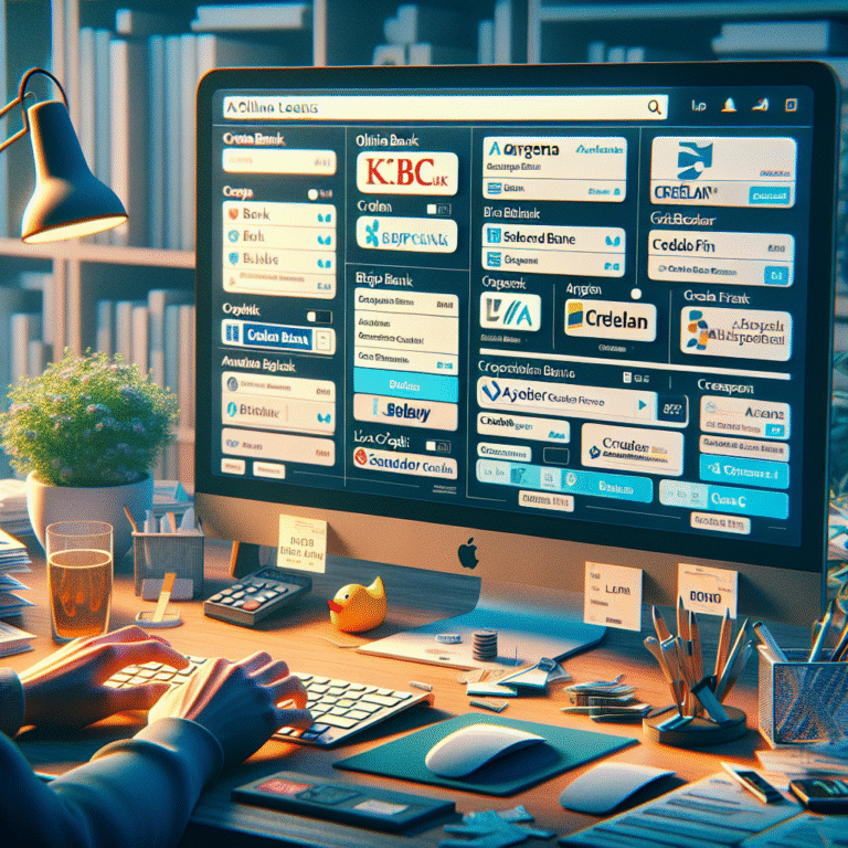 Guia Completo para Solicitar Empréstimos Online com Crelan e Argenta