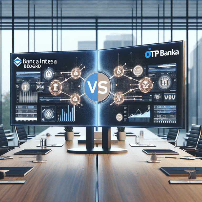 Comparativo de Empréstimos Online: Banca Intesa Beograd vs. OTP Banka Srbija