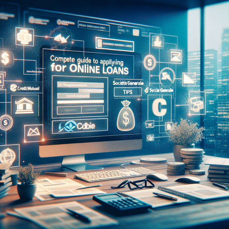 Guia Completo para Solicitar Empréstimos Online: Dicas de Crédit Mutuel, Société Générale e CIC