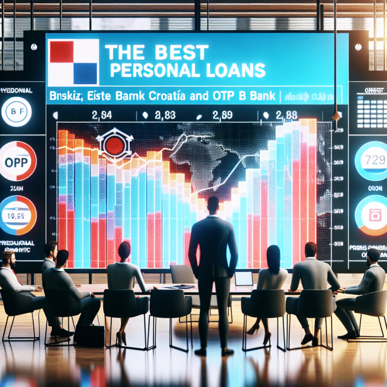 Os Melhores Empréstimos Pessoais em 2025: Uma Análise da Erste Bank Croácia e OTP Bank