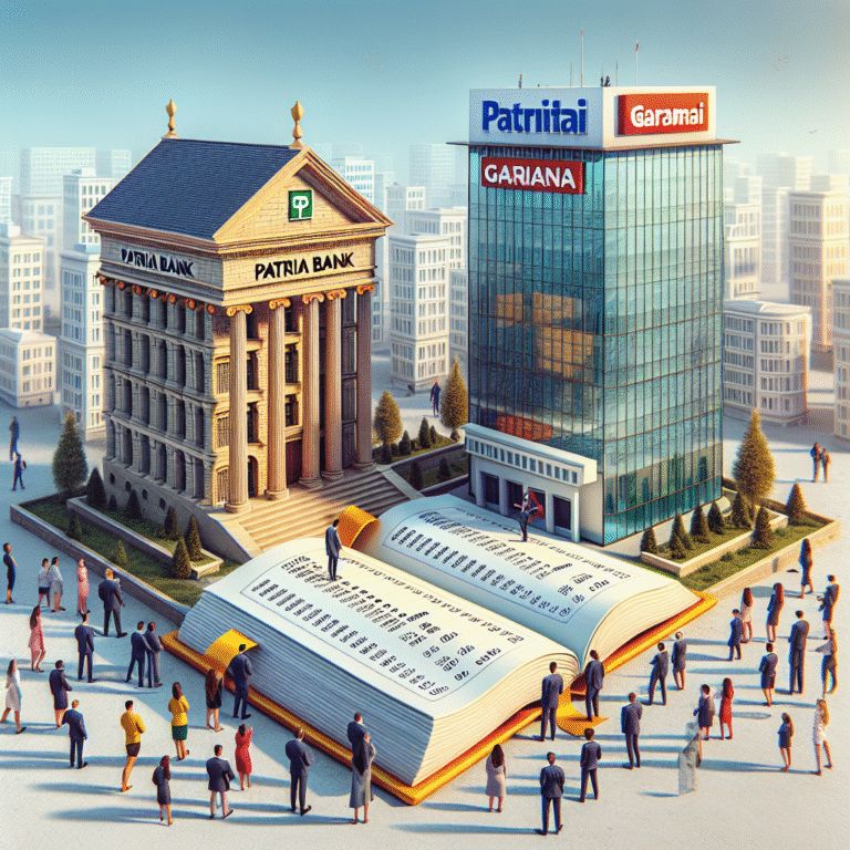Patria Bank vs. Garanti BBVA Romania: Qual Oferece as Melhores Condições de Empréstimo?