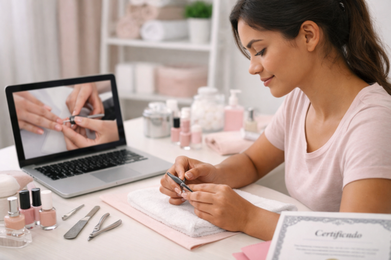 Curso grátis de manicure e pedicure com certificado: onde achar e como validar com segurança