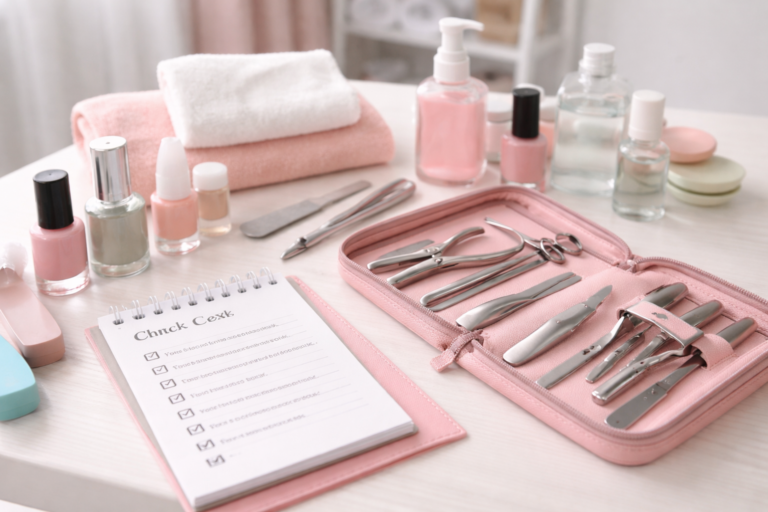 Kit iniciante de manicure e pedicure: o que comprar primeiro (sem gastar dinheiro errado)